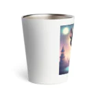 teLのくろねこクー Thermo Tumbler