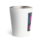 ChicCanvas Boutiqueの近未来的なフレンチブルドッグ Thermo Tumbler