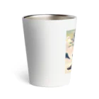 AI美女王国のドット絵ひまりちゃん Thermo Tumbler