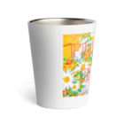 キリーフイッシュのFLOWER・DAISY Thermo Tumbler