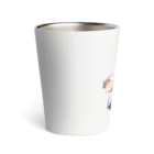 かわいい女の子とシュールな絵のアリスマーガレットちゃん Thermo Tumbler