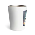 yusuke.shop1のかわいいおばけ Thermo Tumbler