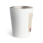 hokuhoku_karaageのいってらっしゃーいにゃん！ Thermo Tumbler