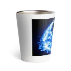 Superherooの氷と炎が追いかけあう Thermo Tumbler