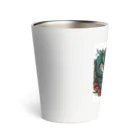 mitsu_tattooの鶏と蛇の喧嘩 Thermo Tumbler