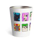 FuchsiaArtのCats Mood Thermo Tumbler