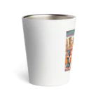 DarwinDoodlesの洞窟壁画セルフィー Thermo Tumbler