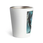 kangekiのサイバーパンクガールNo.34 Thermo Tumbler