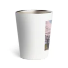 mitsusharkの桜のトンネル Thermo Tumbler