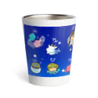 もふもふ堂の１２（１３）星座のかわいいデザイン Thermo Tumbler