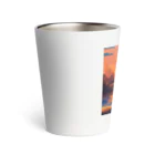 mazislowlifeの夕日の眺め Thermo Tumbler