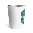 IntoDiamondの海　花４ Thermo Tumbler