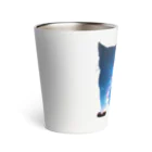 猫との風景の星空と猫_006 Thermo Tumbler