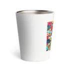 BrilliantTiaraのカラフルボタン Thermo Tumbler