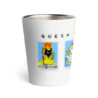 uranaieshiのQUEEN of NYANDS.  Thermo Tumbler