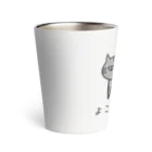 nijinekoのよこしまなねこ Thermo Tumbler