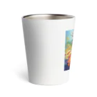 マツトの風に揺れる絵画 Thermo Tumbler