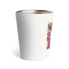 えいゆショップのスナフキ猫くん Thermo Tumbler