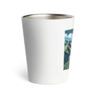 Pixel Art Goodsの万里の長城（pixel art） Thermo Tumbler