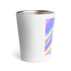 rollのストライプ　斜め Thermo Tumbler