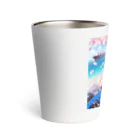 「ワンダーワールド」の海辺ドライブ🌸 Thermo Tumbler