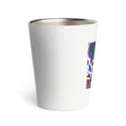 kaz_new9のピンクの髪の毛のおとこの子 Thermo Tumbler