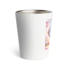 dreamy-designのLOVE&PEACE　シロテナガザルくん Thermo Tumbler