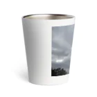 そらの4月22日　吹き荒れる風と雲 Thermo Tumbler