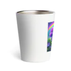 かるるんショップのアヤメと虹と妖精と Thermo Tumbler