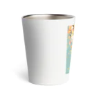 AQUAMETAVERSEの花ブランコに揺られ喜ぶ女の子　ラフルール　1859 Thermo Tumbler