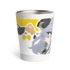 キャバクラ如月SUZURI店の如月家SDイラスト Thermo Tumbler