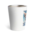 HIROICの雲猫 Thermo Tumbler