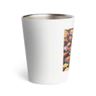 ドット絵賢者のドット絵シリーズ９チキン祭りゴージャスver. Thermo Tumbler