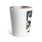 cocoa8877のネコ三昧（黒い空間・浮世絵風） Thermo Tumbler
