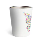 chicodeza by suzuriのビビッドな蝶々 Thermo Tumbler