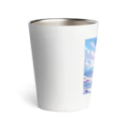 ビビりな番犬くんのふわふわフレンズ！にゃんこ Thermo Tumbler