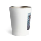 sallysanaの眼鏡フォーマルらっこ Thermo Tumbler