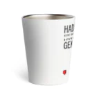 HADAKAGEKKO(WEEP＆TAKE)のWEEP＆TAKEビッグロゴ Thermo Tumbler