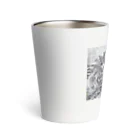 White-Holeのライトランゲージアート Thermo Tumbler