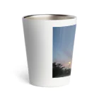 さちの部屋のとある日の夕焼け Thermo Tumbler