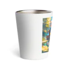 Mao's Fantasy Boxの【アライグマ】ともだちシリーズ Thermo Tumbler