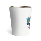 momonekokoのROCKなオオム Thermo Tumbler