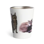 ごまわさびのSETAGAYA CATS Thermo Tumbler