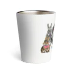 🐇のんくく🐇(❤️くろえ君❤️)のくろえ学園 うさぎ Thermo Tumbler