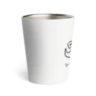 gemgemshopのシャクレシャーク (文字あり) Thermo Tumbler