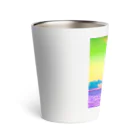 NEON LIGHT STARSのブドウメローイエロー Thermo Tumbler