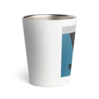 レターオールソーツのGeometric Letter series - Berry Mint 'H' Thermo Tumbler