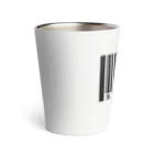 Jackalope Houseのバーコード(黒Ver.) Thermo Tumbler