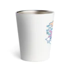 surf girl illustration yuriのmother sea heart Thermo Tumbler