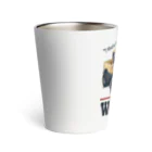 nidan-illustrationの"WIDE BRICK" Thermo Tumbler